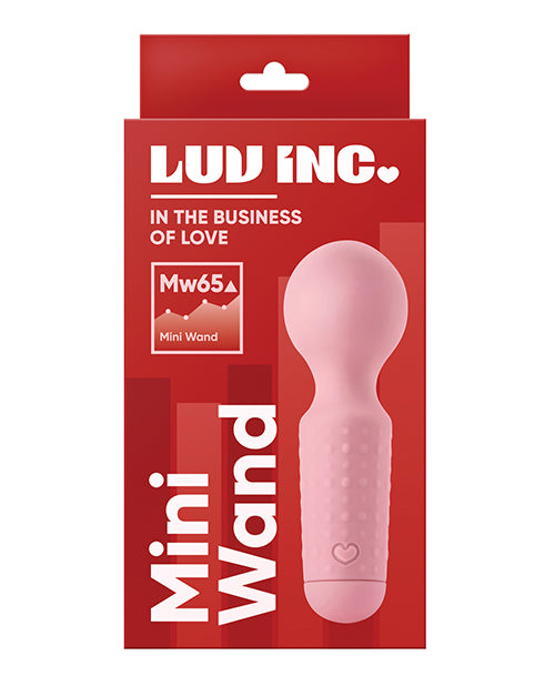 Luv Inc. 4 Inch Mini Wand - Light Pink