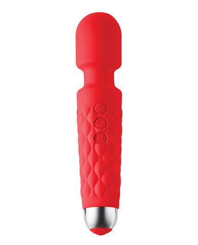 Luv Inc. 8 Inch Large Wand - Red