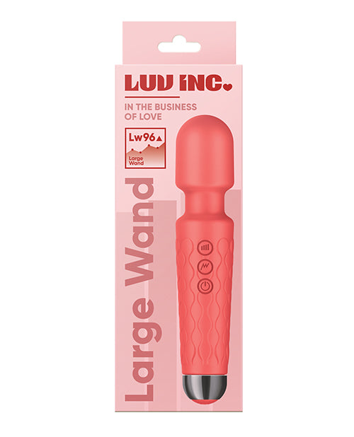 Luv Inc. 8 Inch Large Wand - Coral