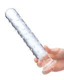 Glas 10 Inch Extra Large Glass Dildo - Clear