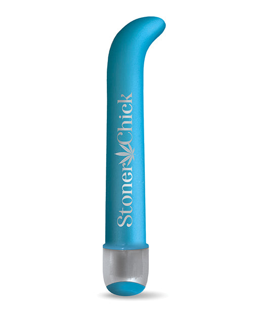 Buzzed 7 Inch G-spot Vibe  - Stoner Chick Blue