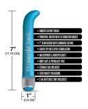 Buzzed 7 Inch G-spot Vibe  - Stoner Chick Blue