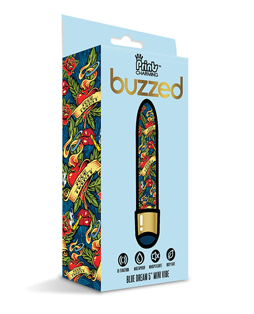 Buzzed 5 Inch Mini Vibe - Blue Dream