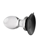 Gender X Crystal Ball Plug W-suction Cup - Clear