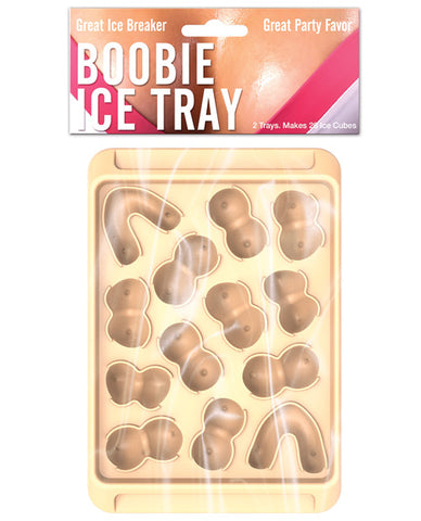 Boobie Ice Cube 7 Inch Tray - Pack Of 2