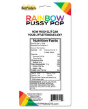 Rainbow Pussy Pops Carded