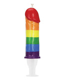 Pecker Shot Syringe - Rainbow