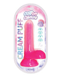 Cotton Candy Cream Puff 6 Inch Dildo - Pink