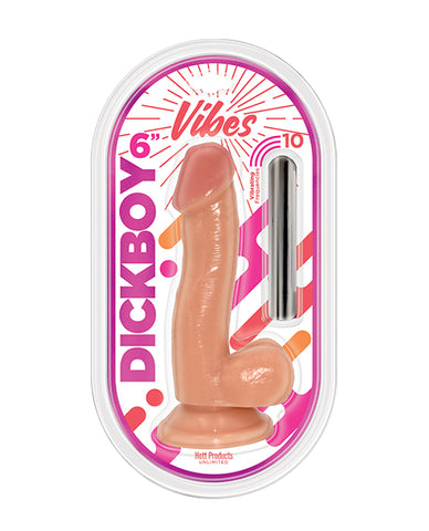 Dick Boy Vanilla Lovers 6 Inch Vibe Bullet