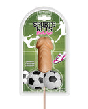 Sports Nuts Cock Pop Soccer Balls - Caramel