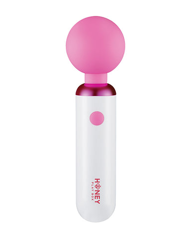 Pomi Wand Clit Tease Vibrating Wand - White