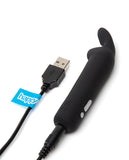 Happy Rabbit Rechargeable Bullet - Black