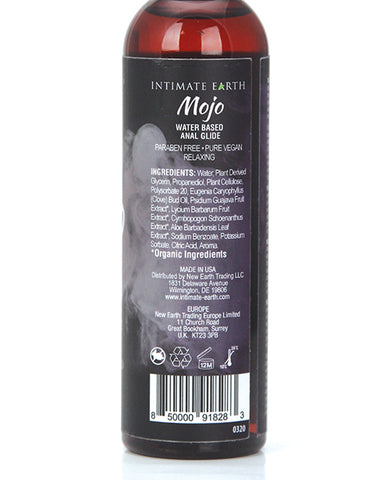 Intimate Earth Mojo Water Based Relaxing Anal Glide - 4 Oz