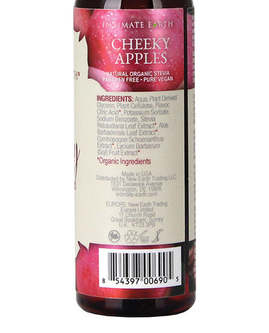 Intimate Earth Natural Flavors Glide - 60 Ml Cheeky Apples