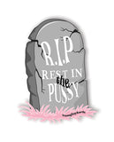 R.i.p Sticker - Pack Of 3