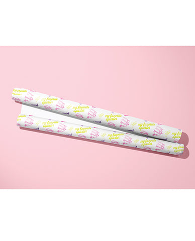 Squirt Alert Naughty Wrapping Paper