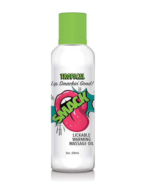 Smack Warming Massage Oil - 2 Oz Cherry