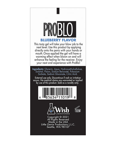 Problo Oral Pleasure Gel - Bubble Gum