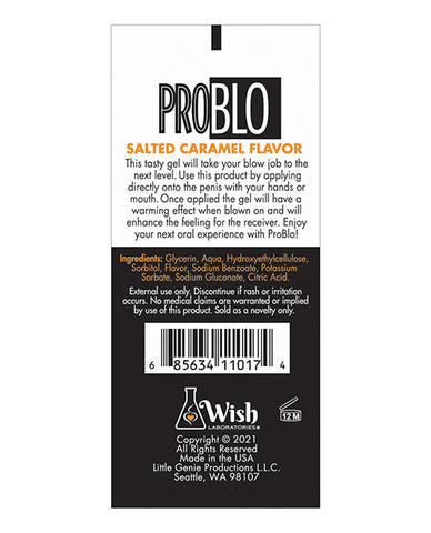 Problo Oral Pleasure Gel - Salted Caramel