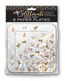 Glitterati Penis Party Plates - Pack Of 8