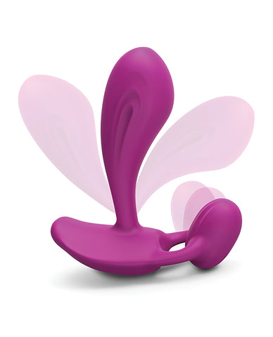 Love To Love Witty Flexible Dual Stim - Sweet Orchid