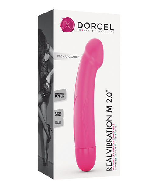 Dorcel Real Vibration M 8.6 Inch Rechargeable - Pink