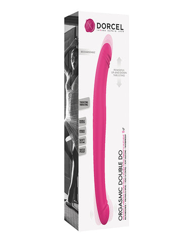 Dorcel Orgasmic Double Do 16.5 Inch Thrusting Dong - Pink