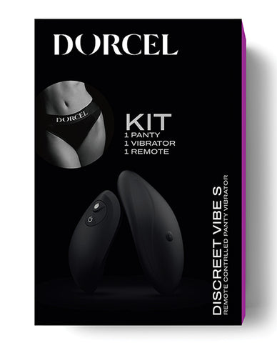 Dorcel Discreet Panty Vibe W-panty Xxl - Black