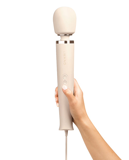 Le Wand Powerful Plug-in Vibrating Massager - Cream