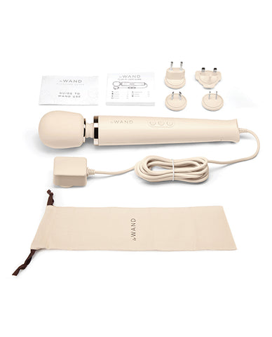 Le Wand Powerful Plug-in Vibrating Massager - Cream