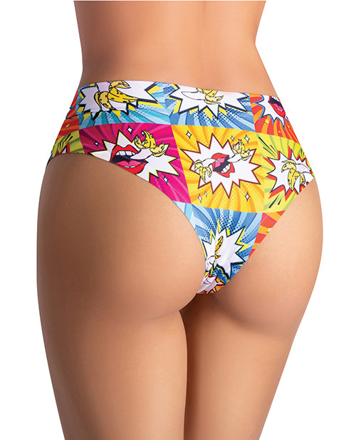 Mememe Comics Curious Girl Printed Slip Xl