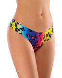 Mememe Pride Cougar Printed Thong Lg