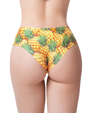 Mememe Fresh Summer Pineapple Printed Slip Xl