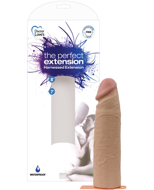Doctor Love Perfect Extension 8 Inch Harnessed Extension