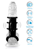 Doctor Love's Zinger Vibrating Cock Cage - Black