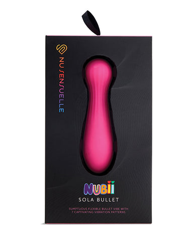 Nu Sensuelle Sola Nubii Flexible Bullet - Pink