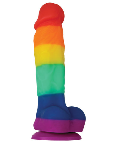 Colours Pride Edition 5 Inch Dong W-suction Cup