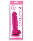 Coloursoft 5 Inch Silicone Soft Dildo - Pink