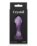 Crystal Gem Butt Plug - Purple