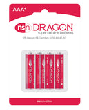 Dragon Alkaline Batteries - Aaa Pack Of 4