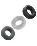 Hunky Junk C Ring Multi Pack - Asst. Colors Pack Of 3