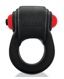 Hunkyjunk Revring Cock Ring W/vibe - Tar W/red Vibe