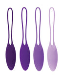 Playboy Pleasure Put In Work Kegel Set - Acai/ombre