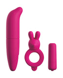 Classix Couples Vibrating Starter Kit - Pink