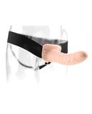 Fetish Fantasy Series 8 Inch Hollow Strap On - Flesh