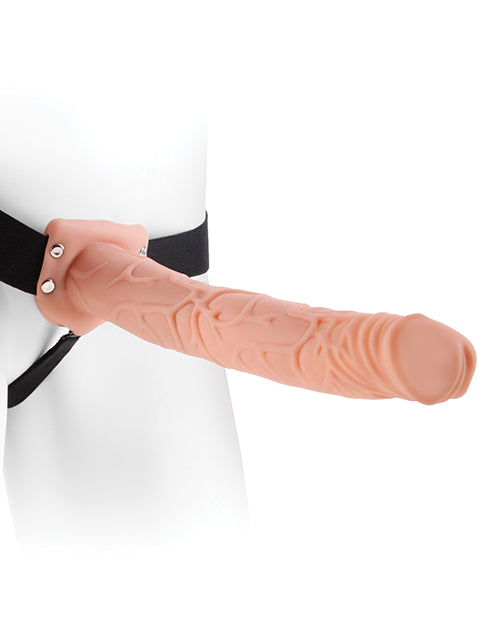 Fetish Fantasy Series 11 Inch Hollow Strap On - Flesh
