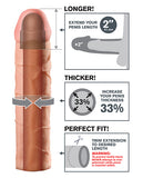 Fantasy X-tensions Perfect 2 Inch Extension - Flesh