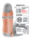 Fantasy X-tensions Real Feel Enhancer Xl - Flesh