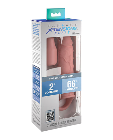 Fantasy X-tensions Elite 6 Inch Extension W-strap - Light