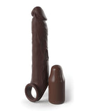 Fantasy X-tensions Elite 7 Inch Extension W-strap - Brown
